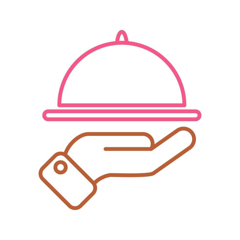 Waiter Vector Icon