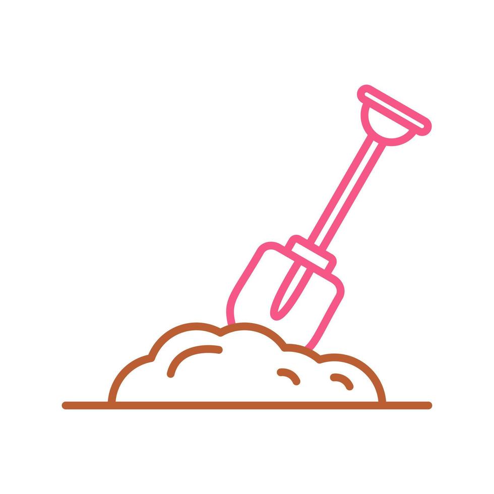Digging Vector Icon