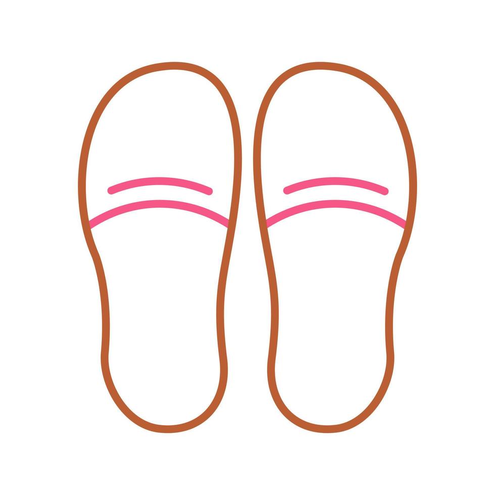 Slippers Vector Icon