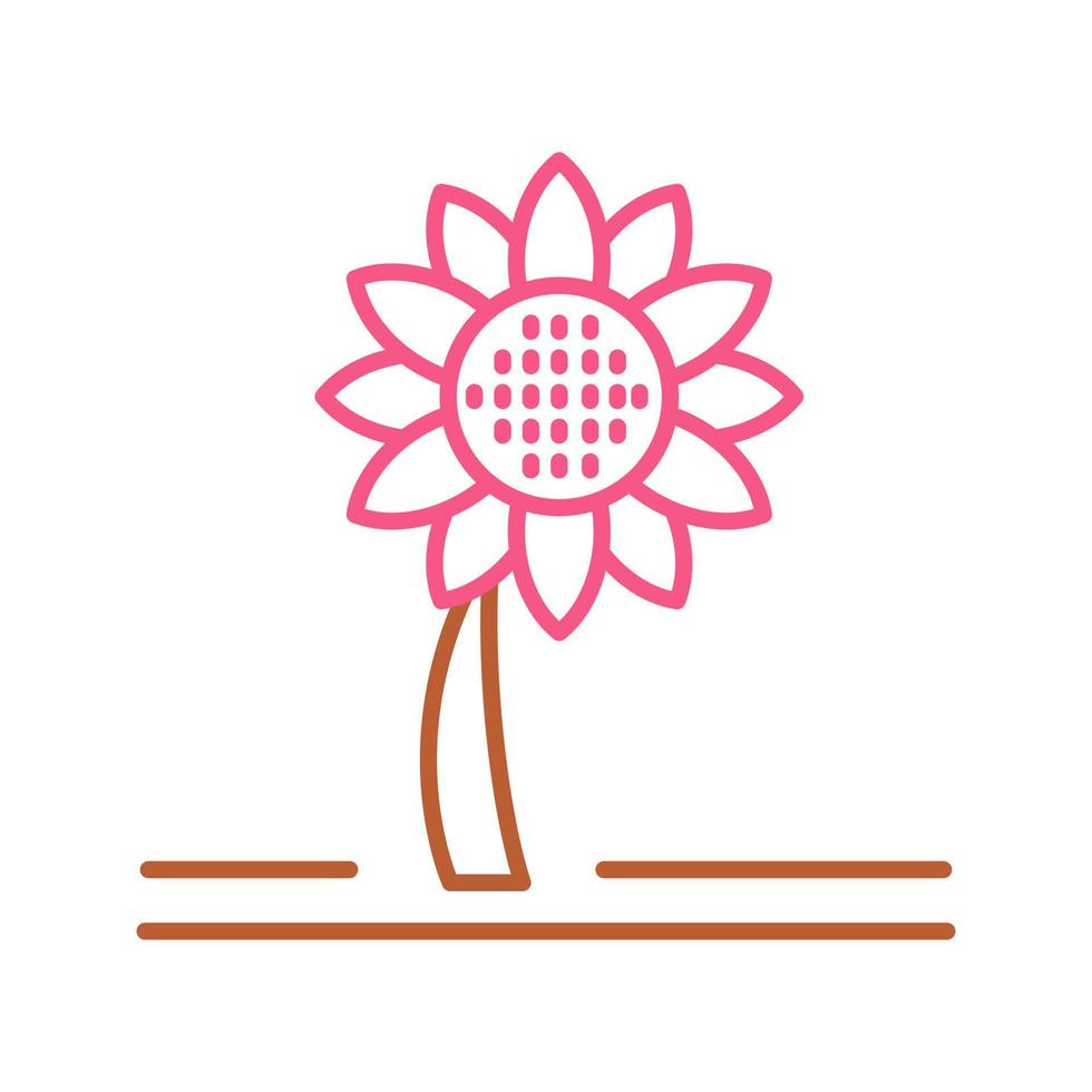 Sunflower Vector Icon