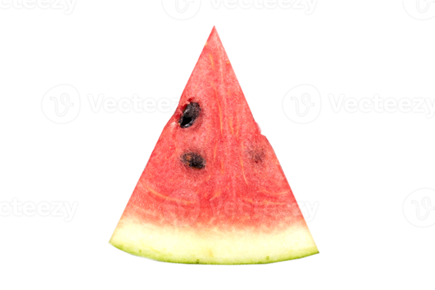 Watermelon slice isolated on a transparent background png