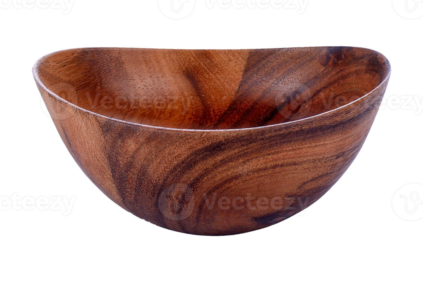 Wooden tableware isolated on a transparent background png