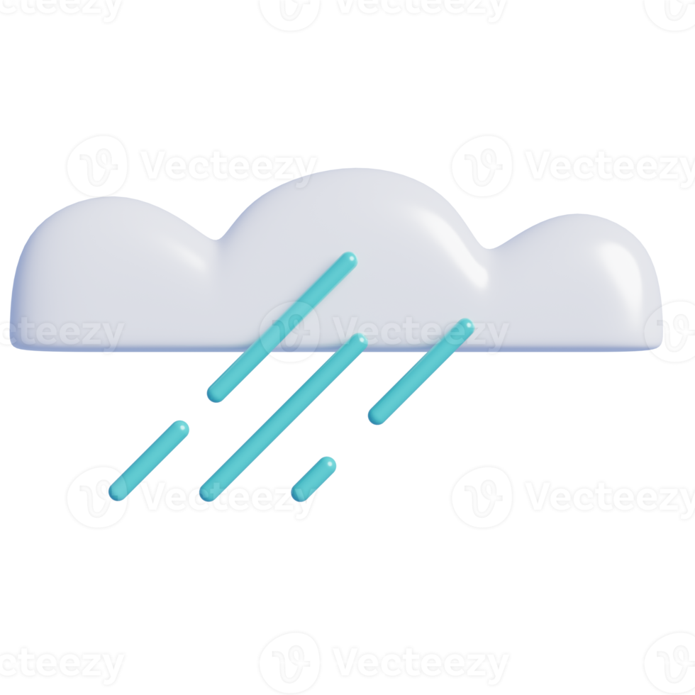 Wetter Prognose icons.3d Wiedergabe. png