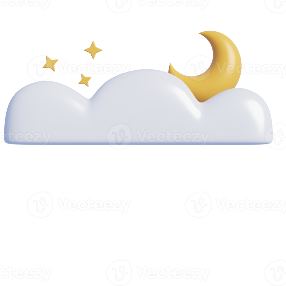 Wetter Prognose icons.3d Wiedergabe. png