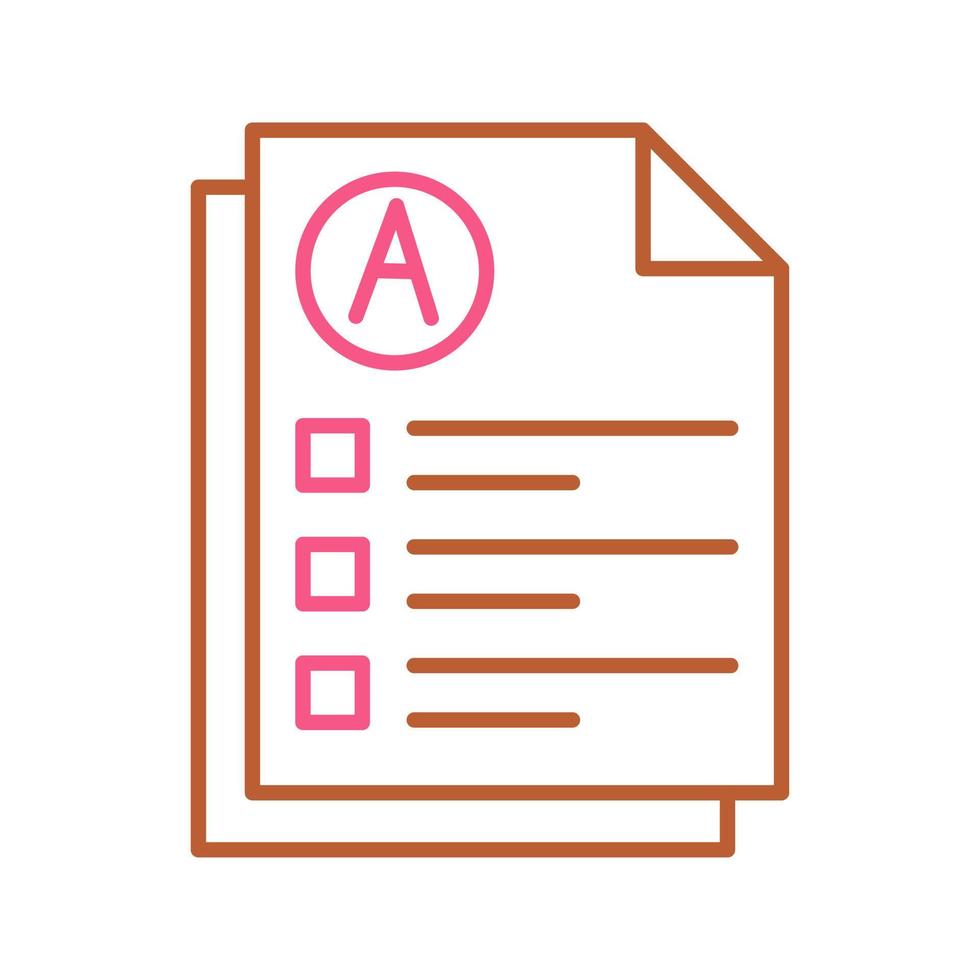 Exam Vector Icon