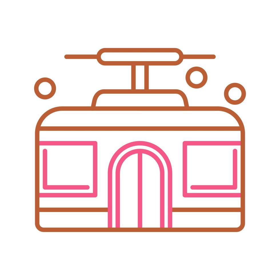 Cable Car Vector Icon