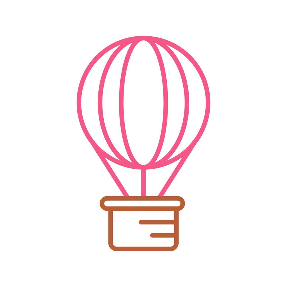 Hot Air Balloon Vector Icon