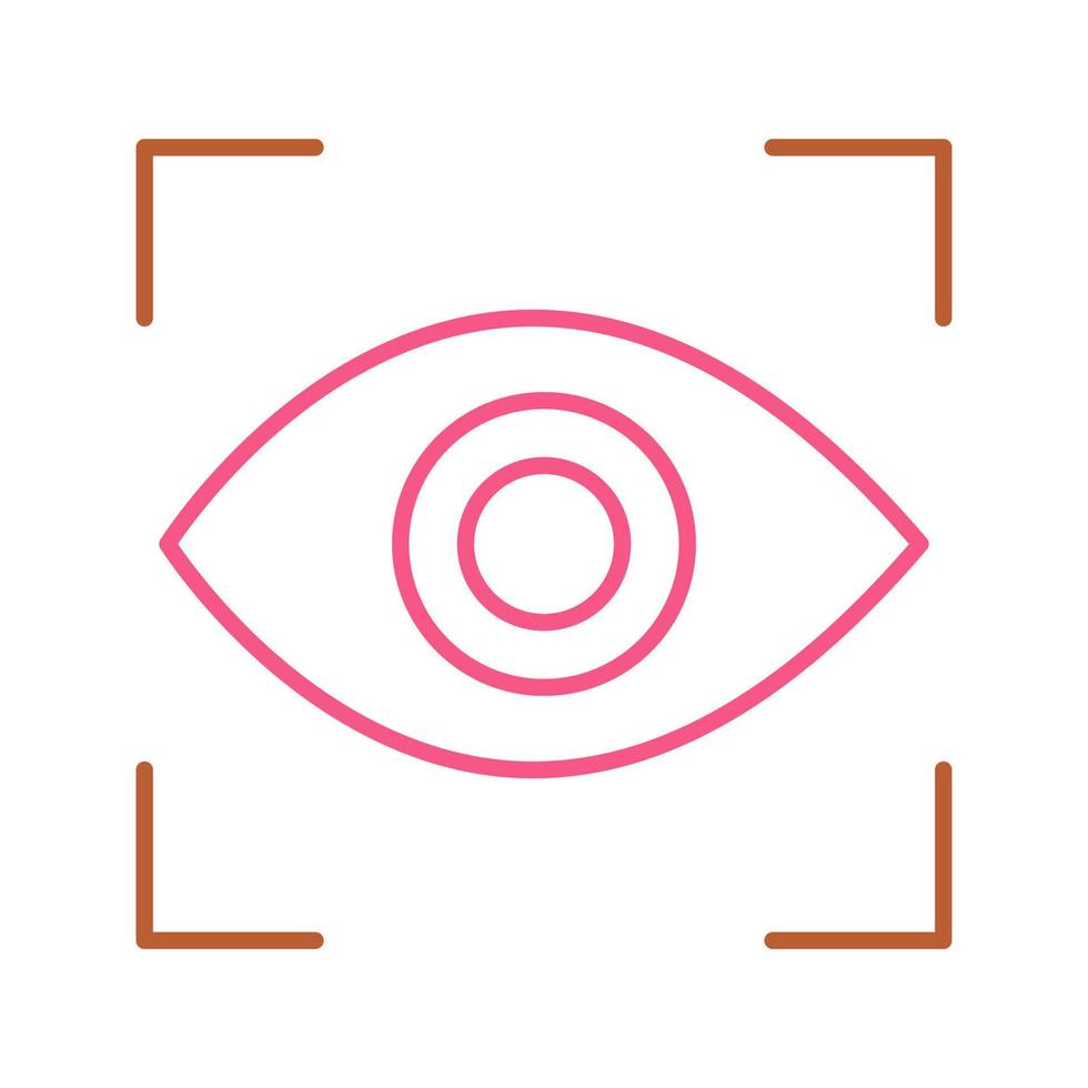 Eye Scan Vector Icon