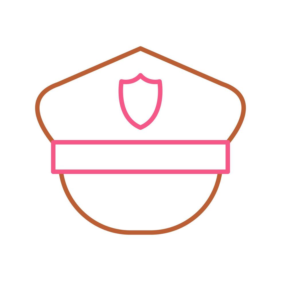 Police Hat Vector Icon