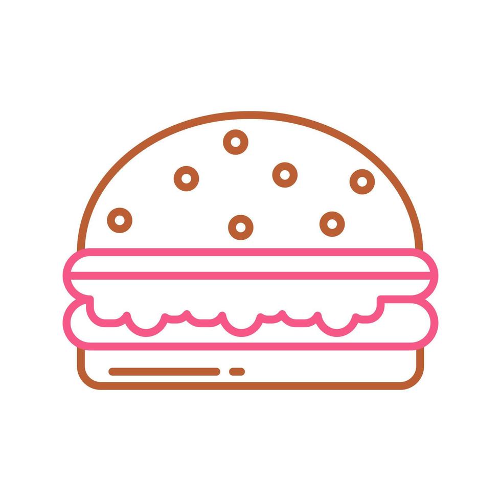 Burger Vector Icon