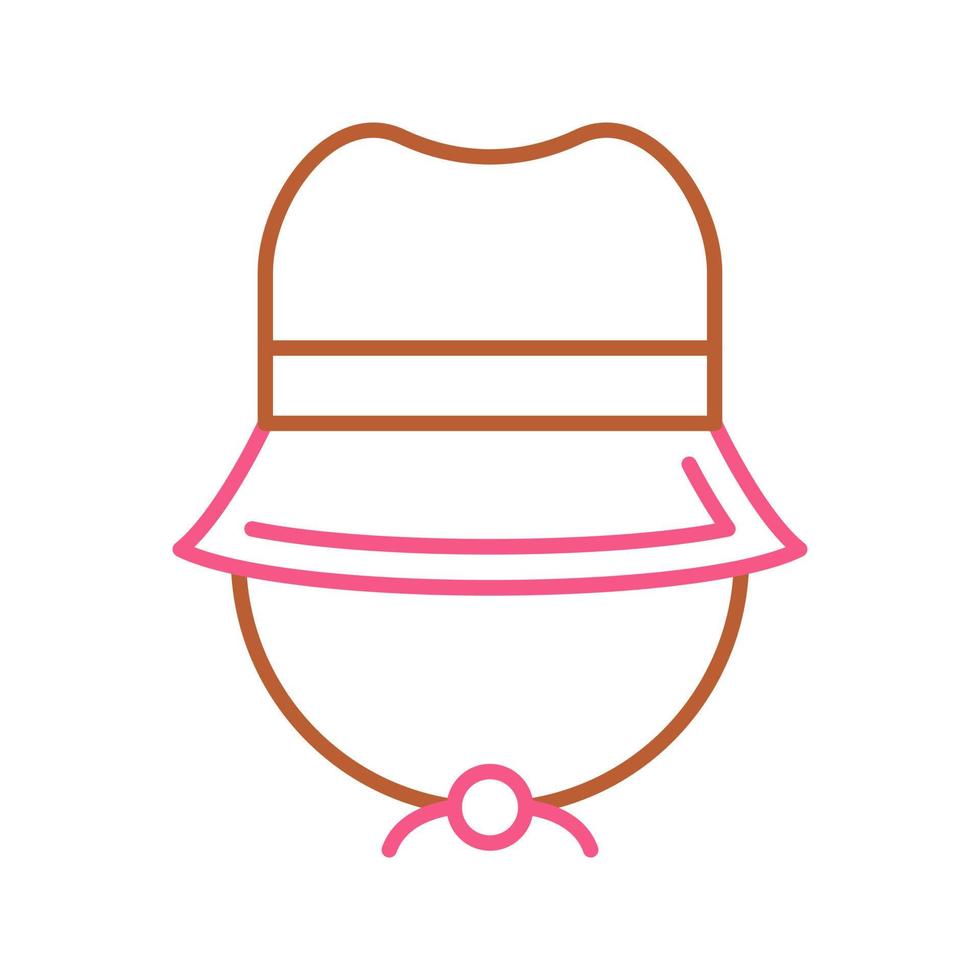 Camping Hat Vector Icon