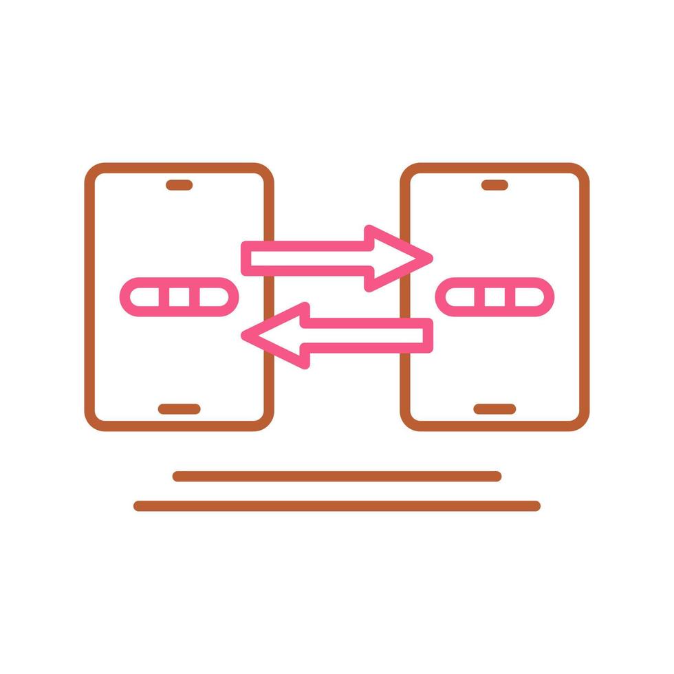 Data Synchronization Vector Icon