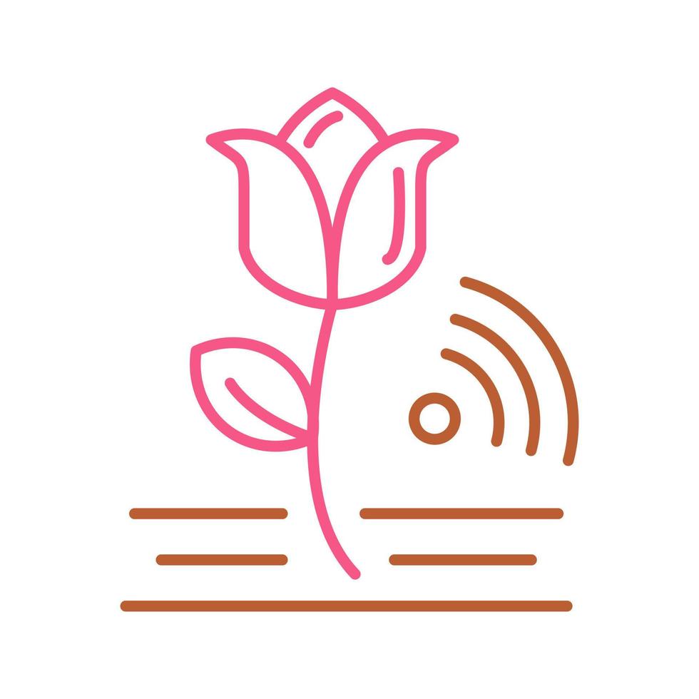 icono de vector de flores