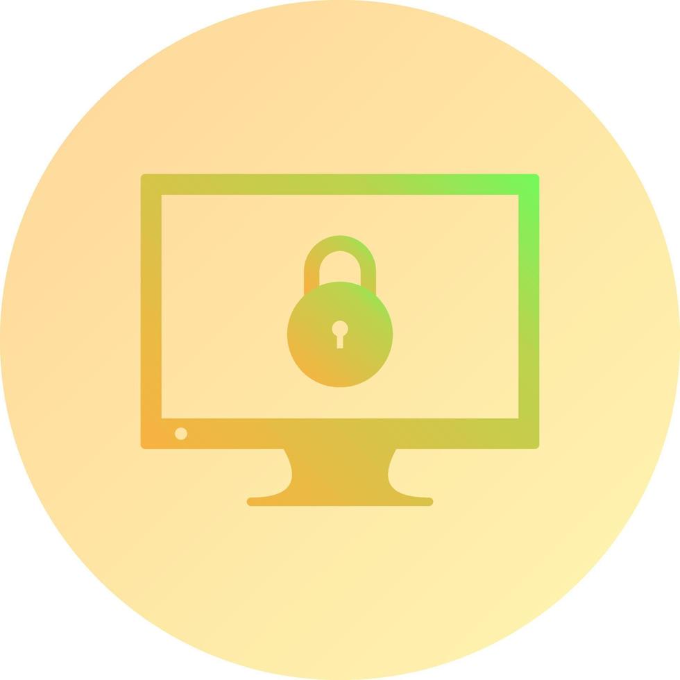 Unique Closed Access Vector Icon