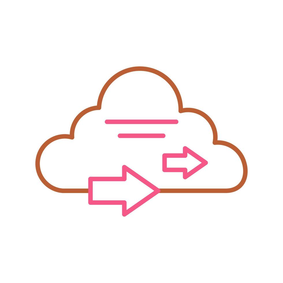Cloud Computing Vector Icon