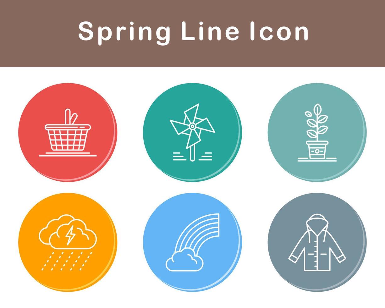 Spring Vector Icon Set