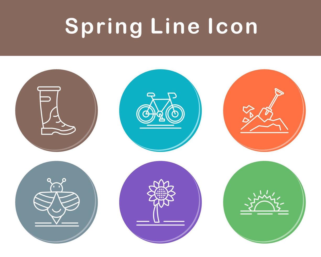 Spring Vector Icon Set