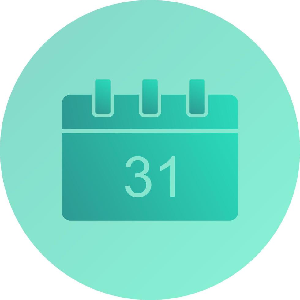 Unique Calendar Vector Icon