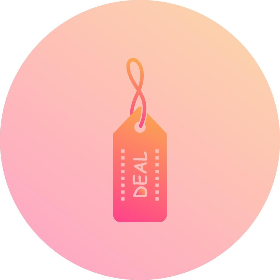 Unique Online Deals Vector Icon