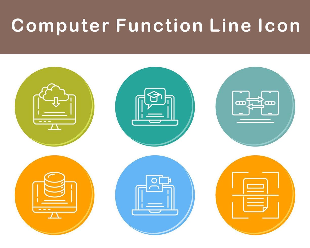 Computer Function Vector Icon Set 21431162 Vector Art at Vecteezy