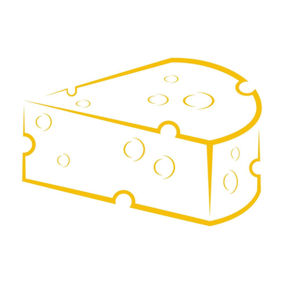 Cheese icon logo design vector