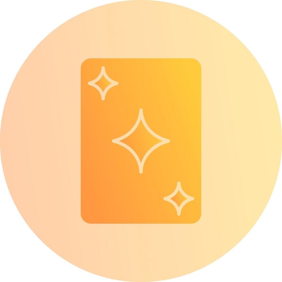 Unique Card Vector Icon