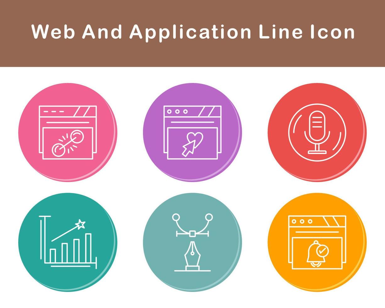 Web And Application Vector Icon Set