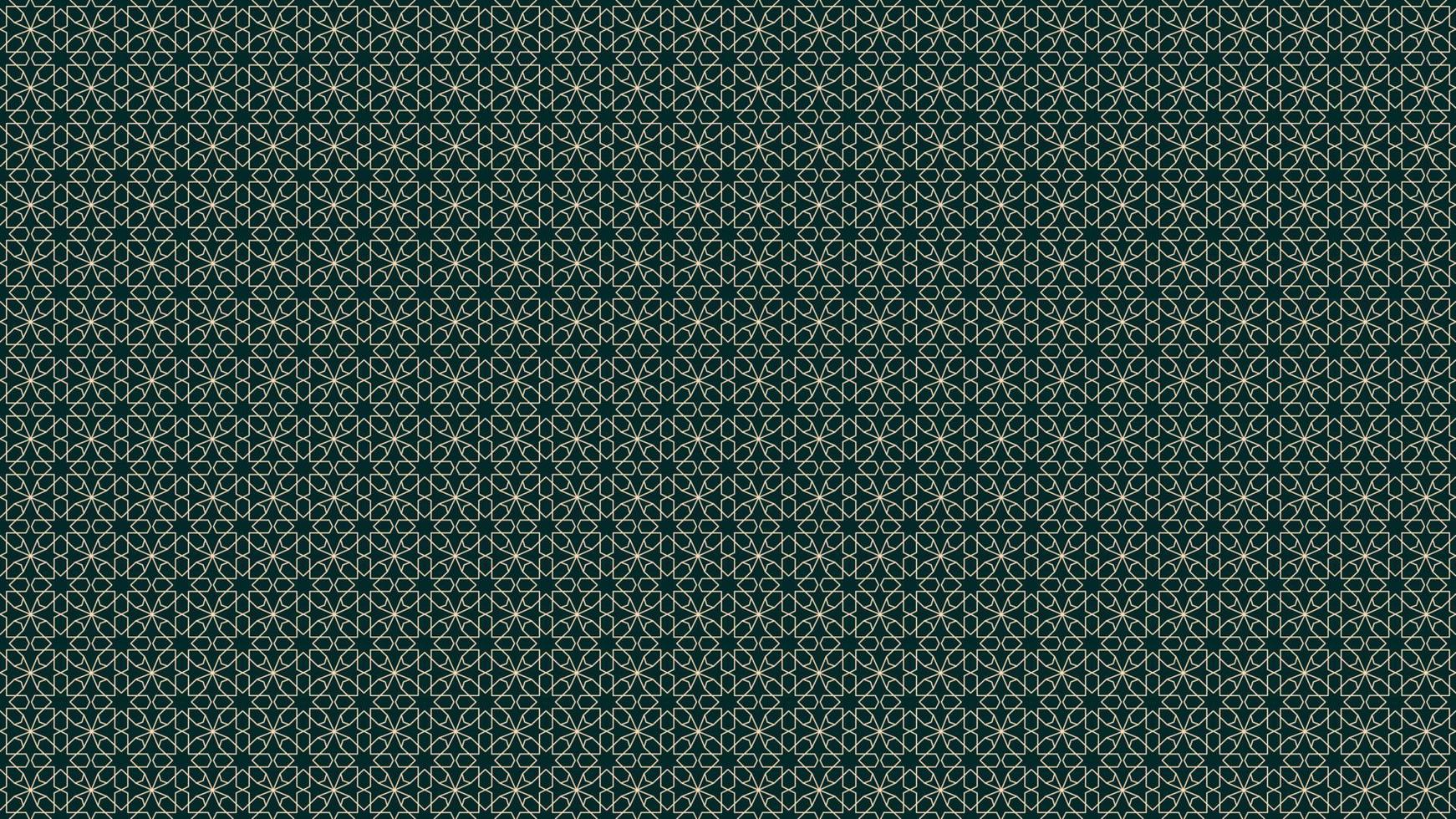 Geometric arabic seamless pattern, luxury islamic abstract ornament pattern design use for print and fashion design. Vector illustration