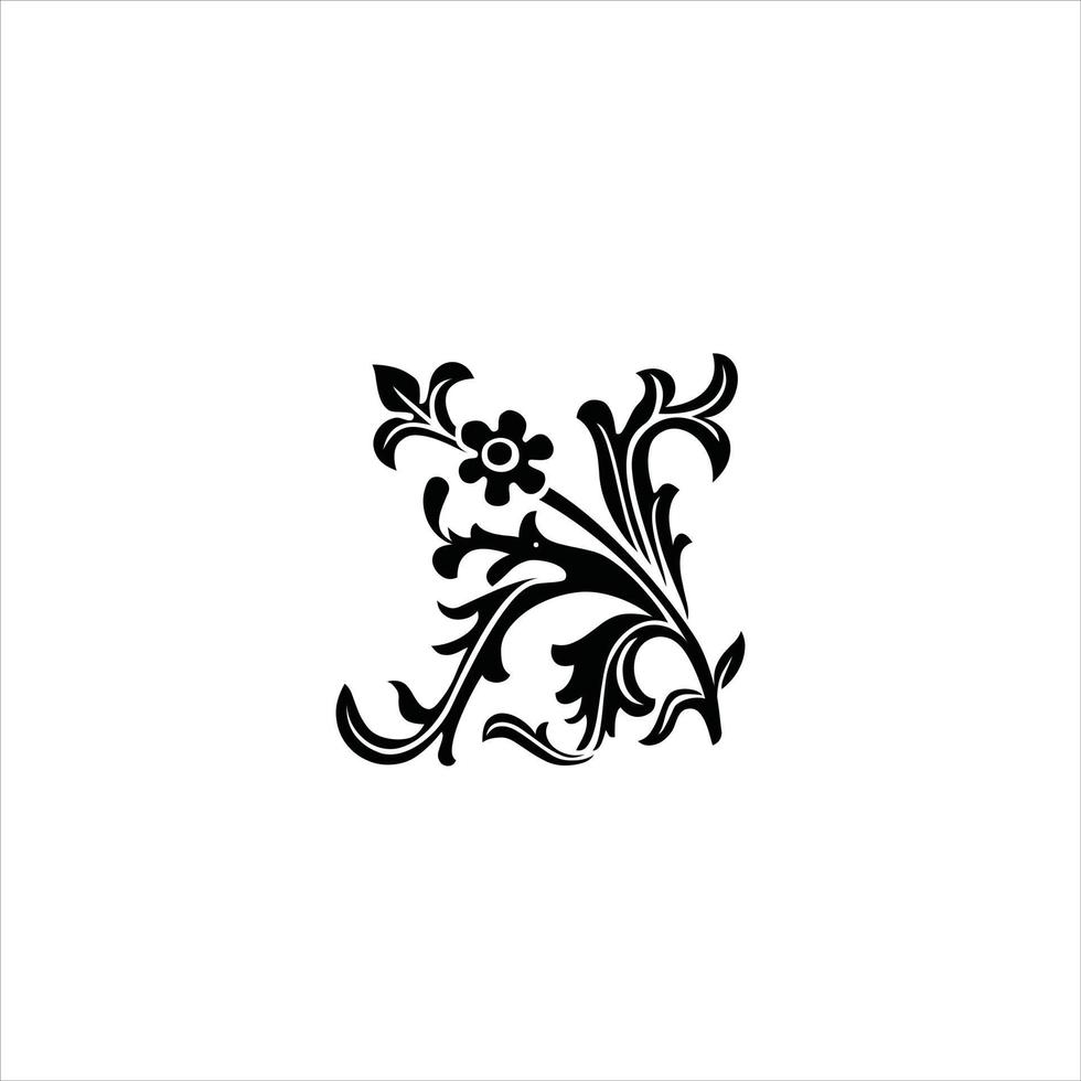 Hand drawn creative flowers. One line doodle vector. White background. wedding invitations vector