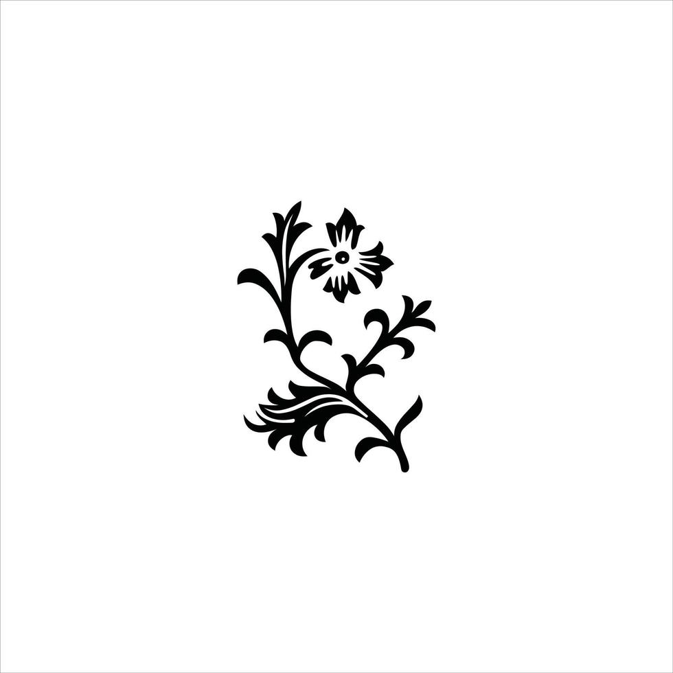 Hand drawn creative flowers. One line doodle vector. White background. wedding invitations vector