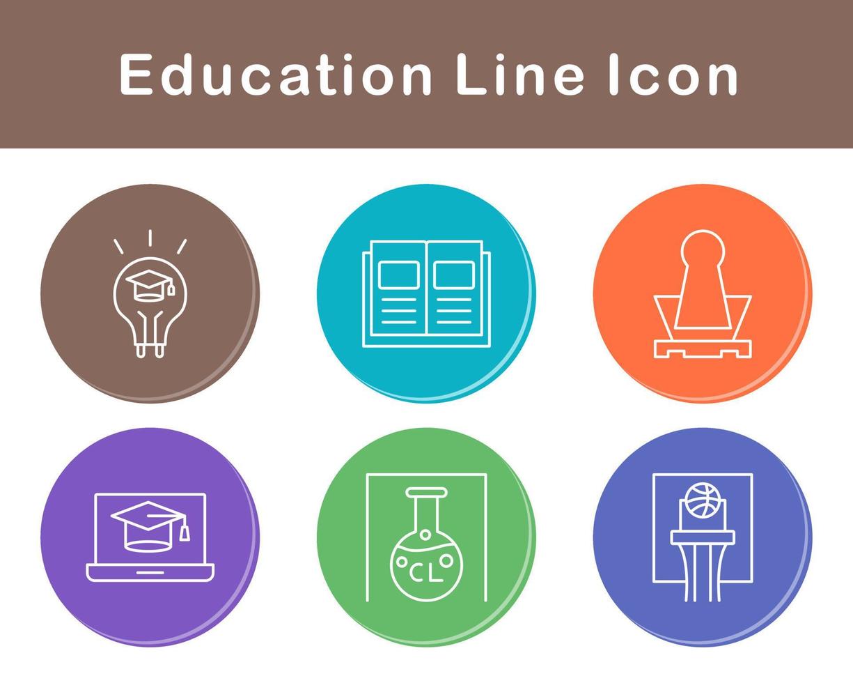 Education Vector Icon Set