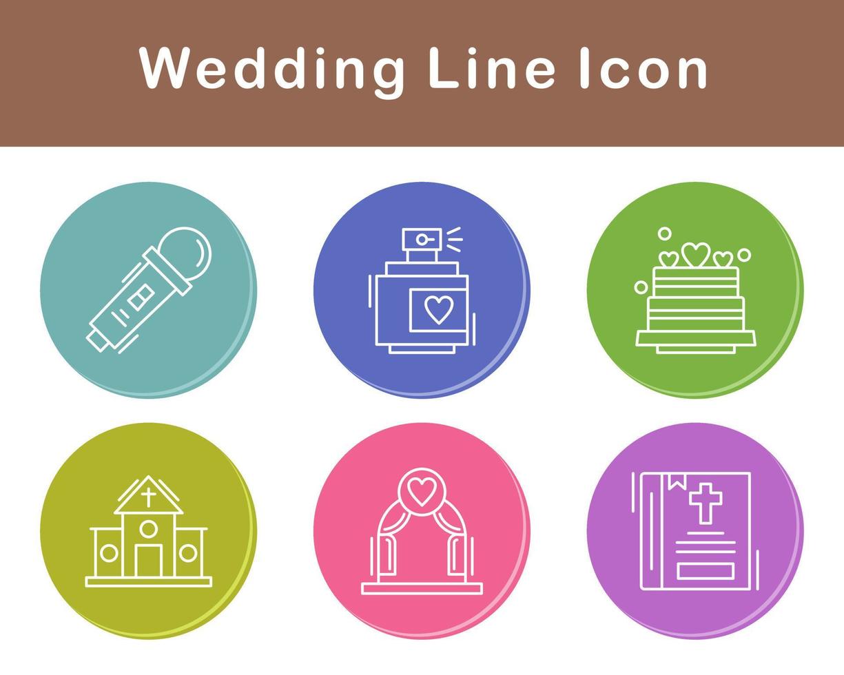 Wedding Vector Icon Set