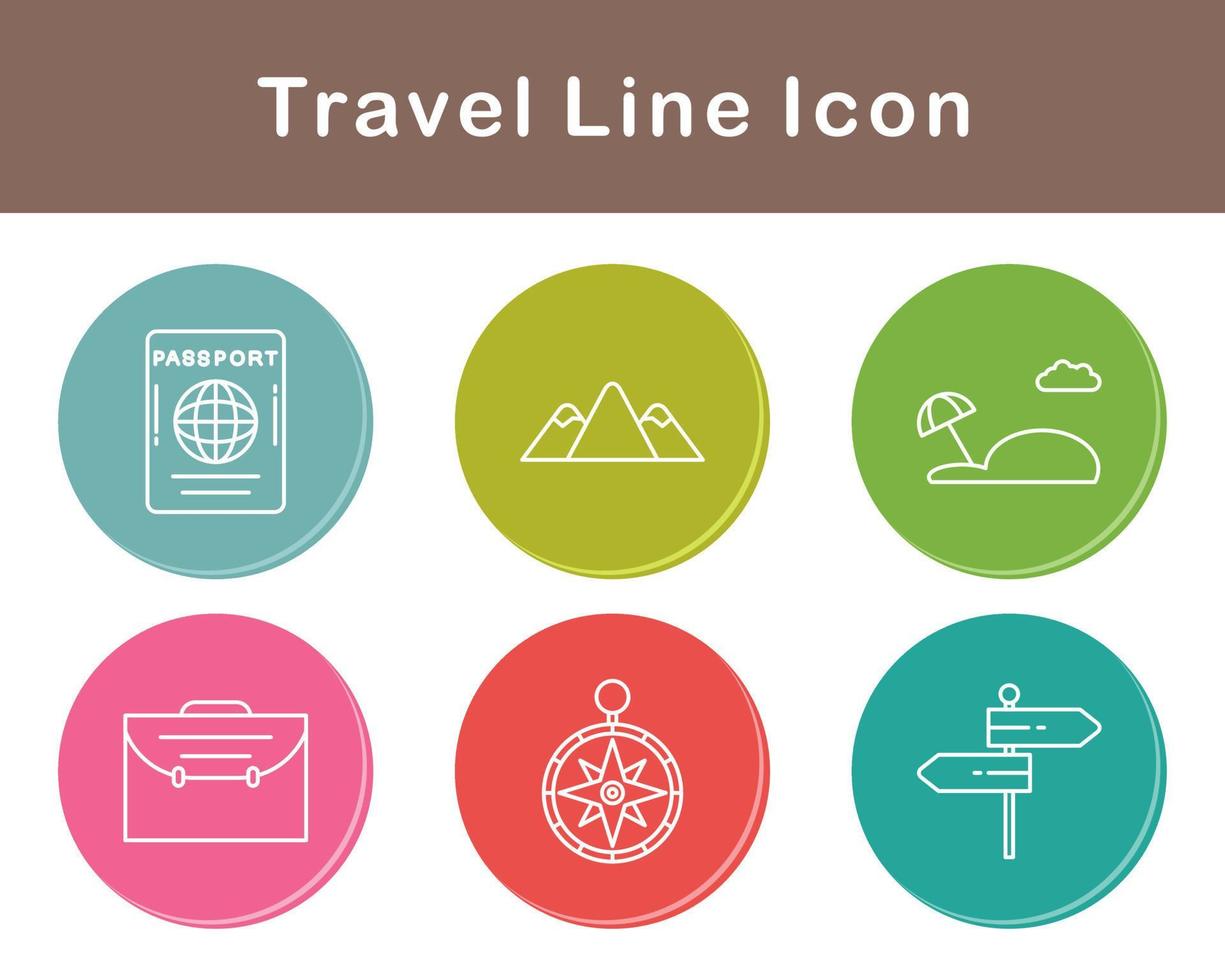 Travel Vector Icon Set