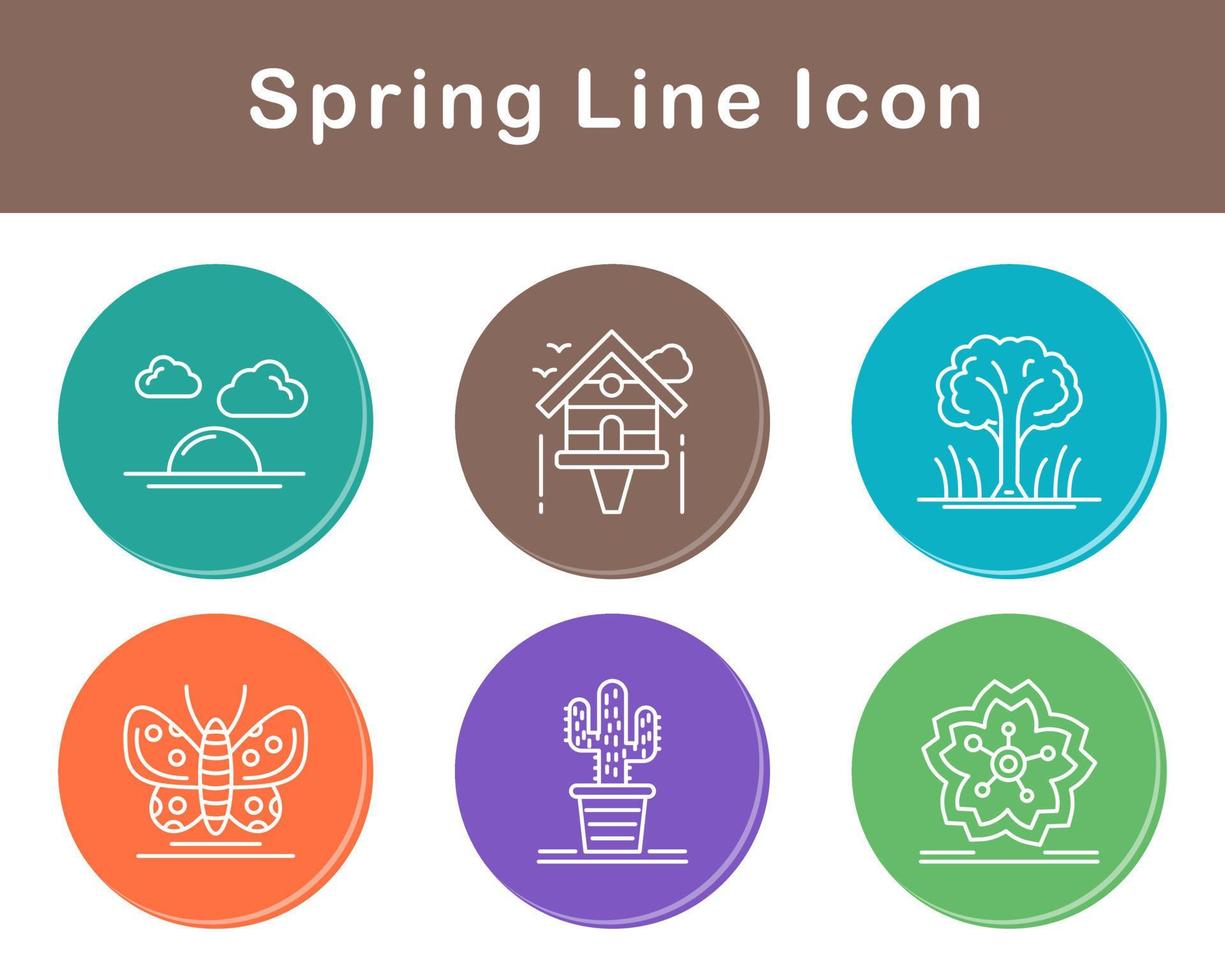 Spring Vector Icon Set