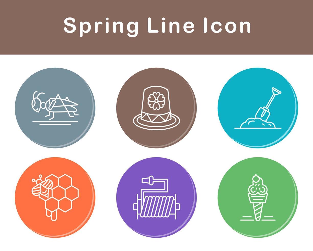 Spring Vector Icon Set