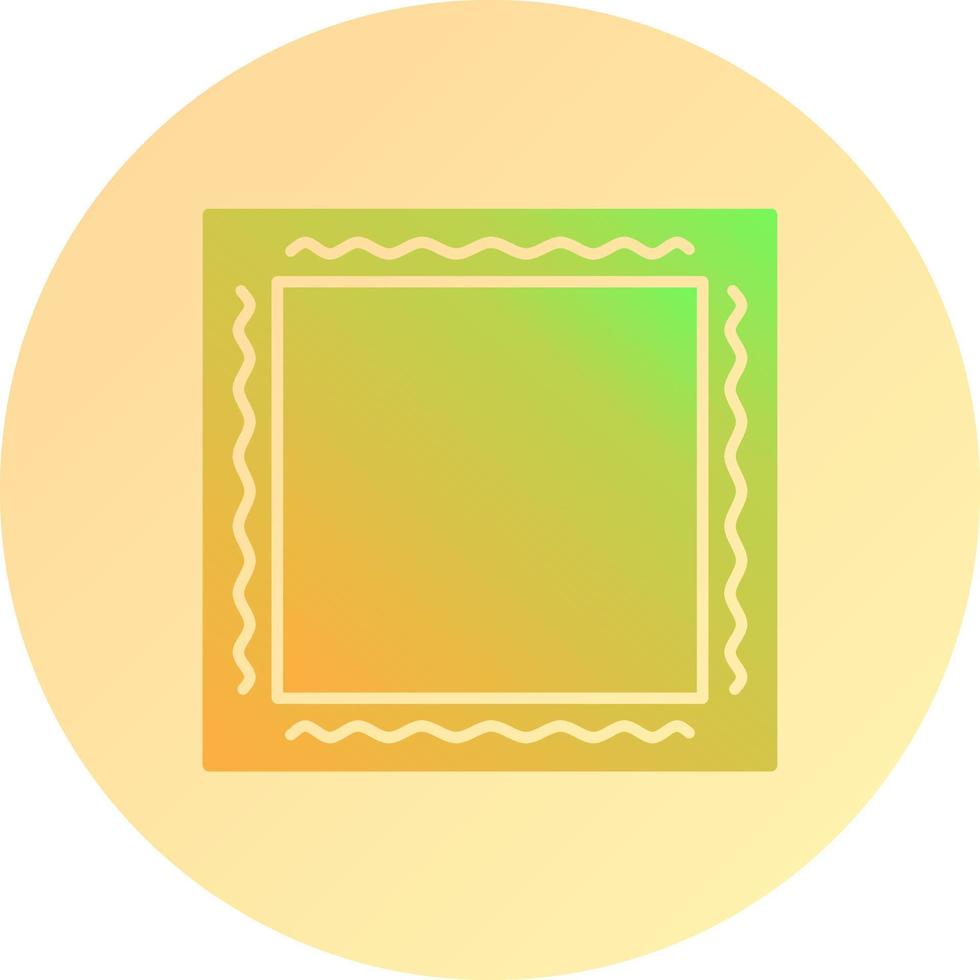 Unique Frame Vector Icon