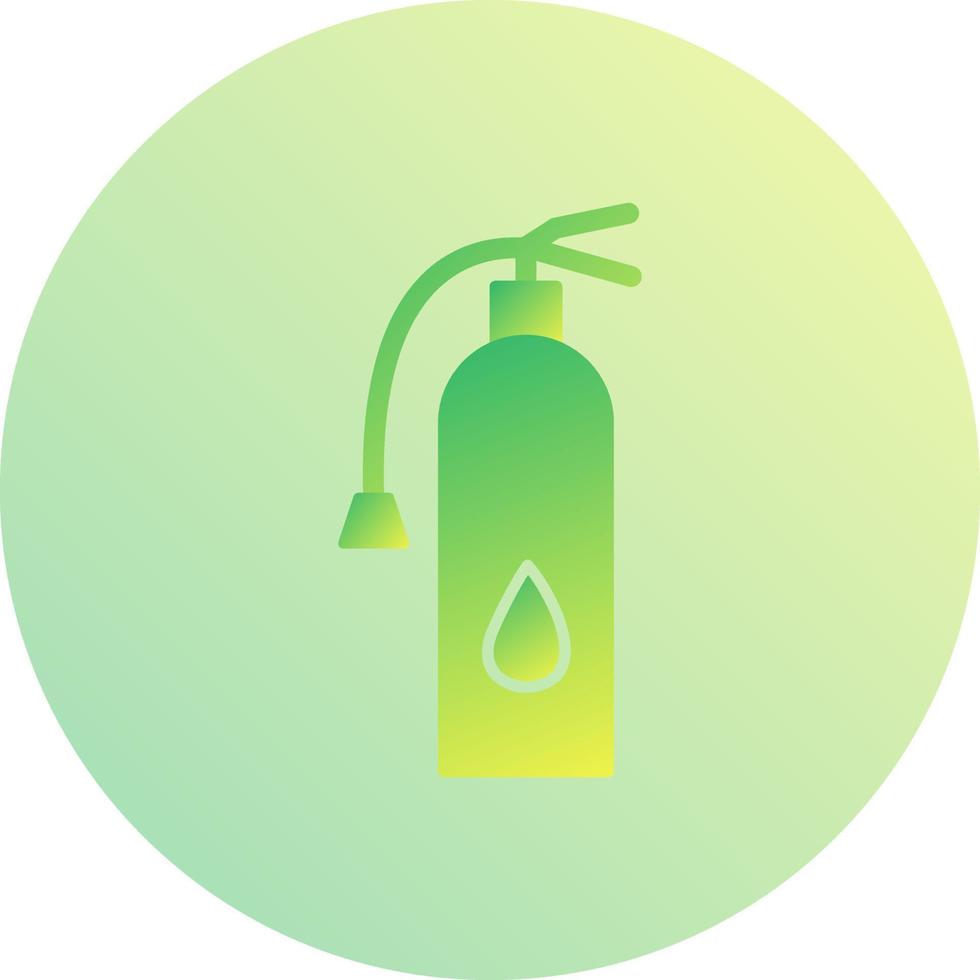 Unique Fire Extinguisher Vector Icon