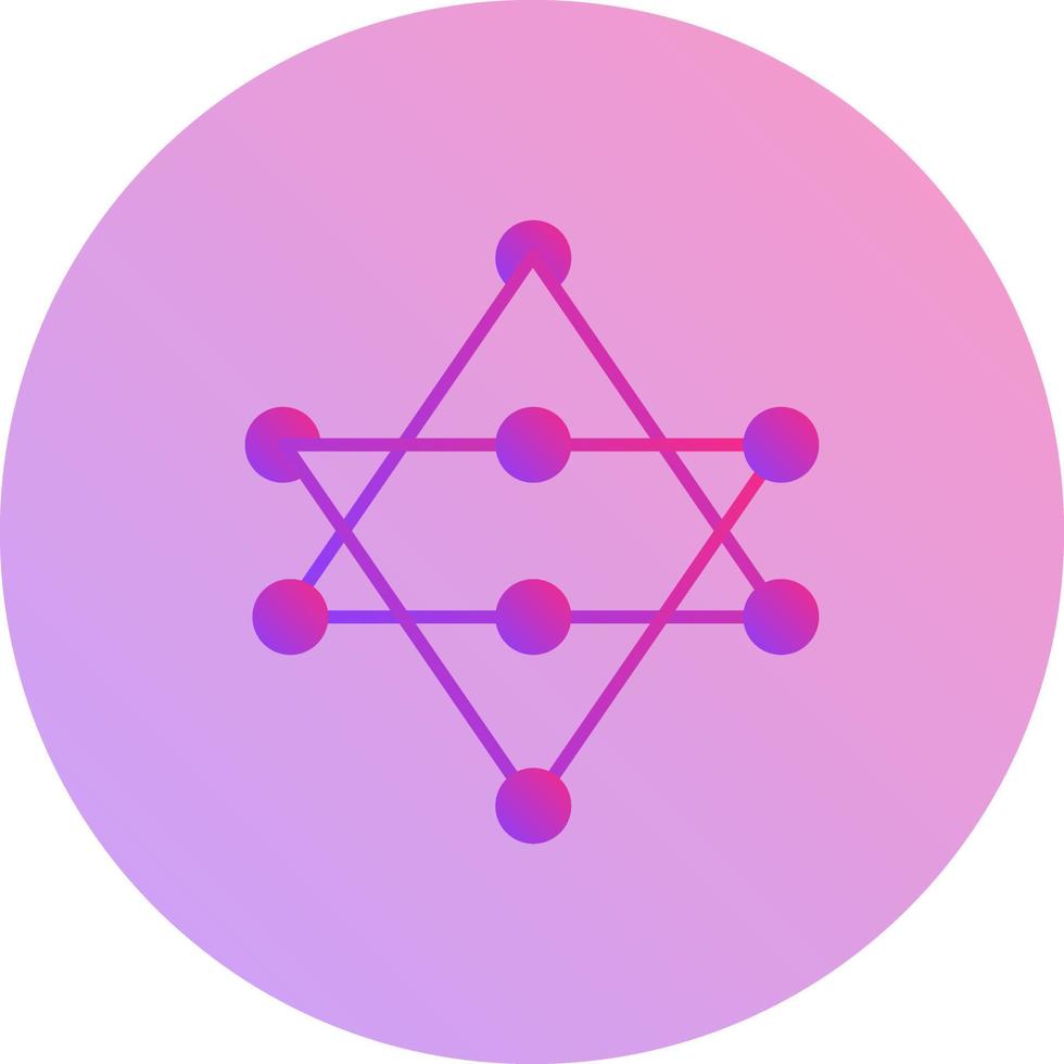 Unique Networks Vector Icon