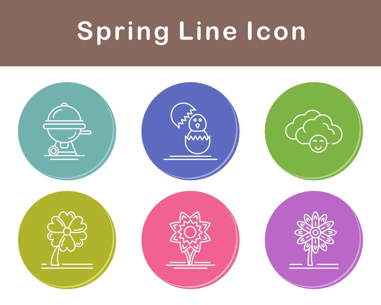 Spring Vector Icon Set