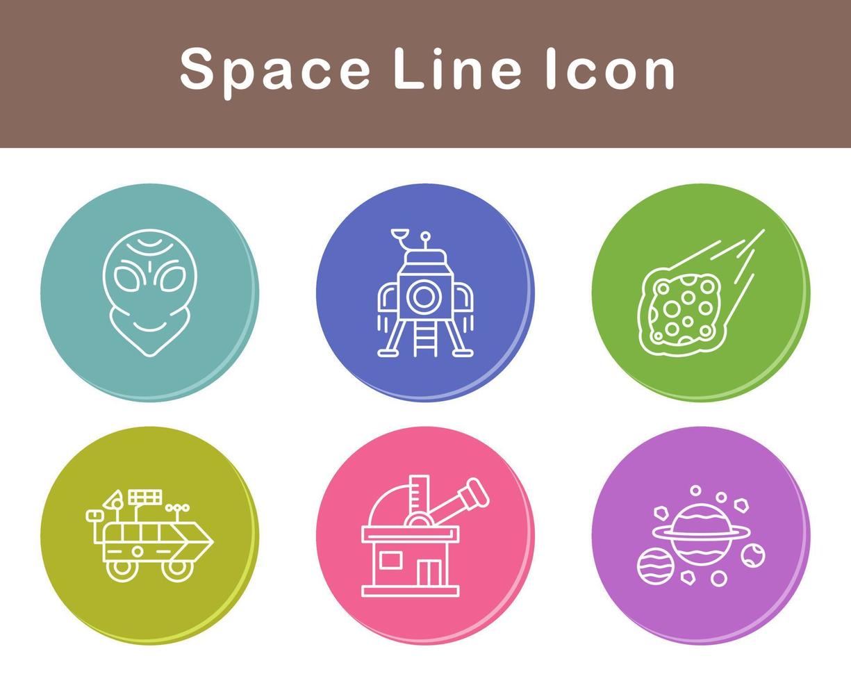 Space Vector Icon Set