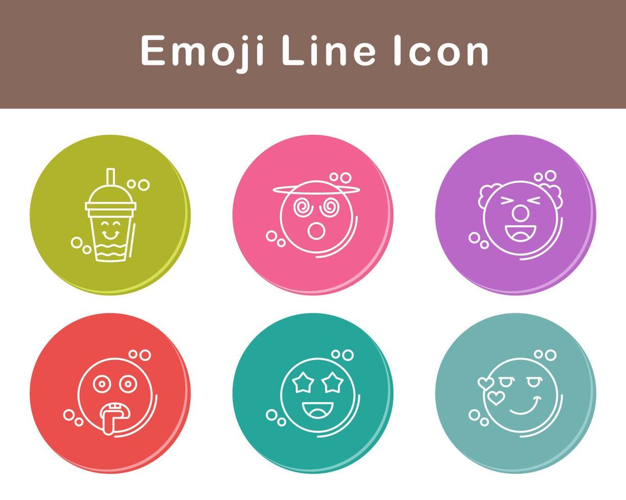 emoji vector icono conjunto