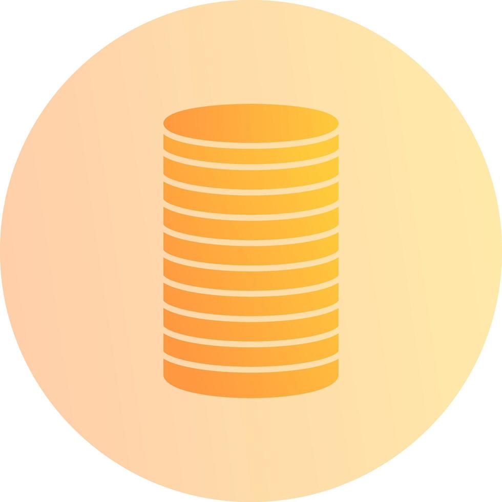 Stack of Coins Vector Icon