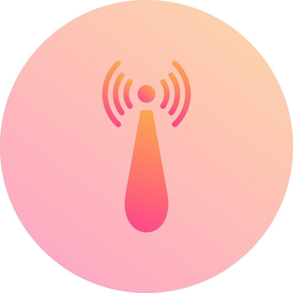Non Ionizing Radiation Vector Icon