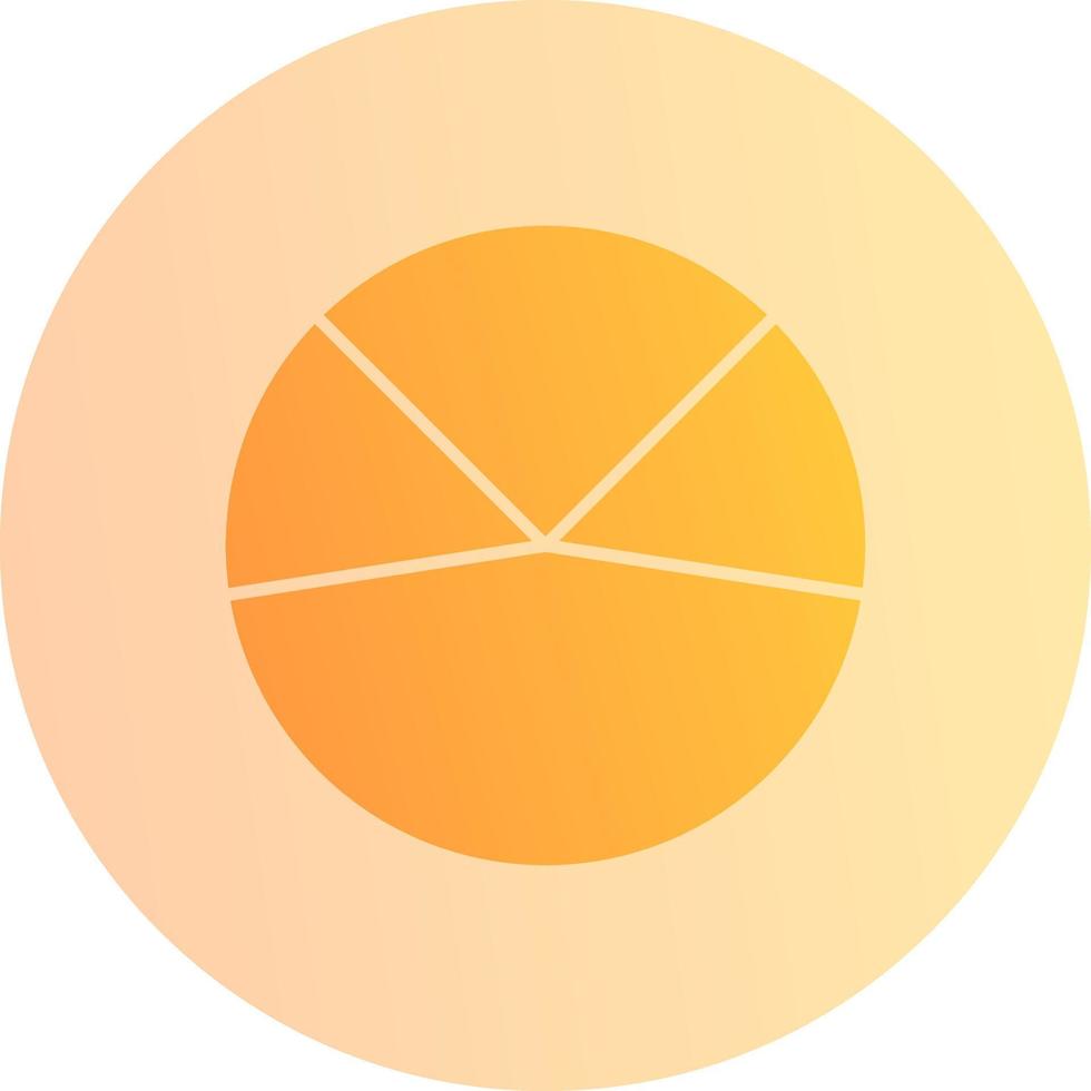 Pie Chart Analysis Vector Icon