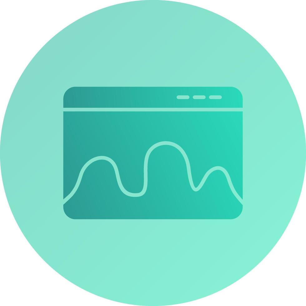 Webpage Statistics Vector Icon
