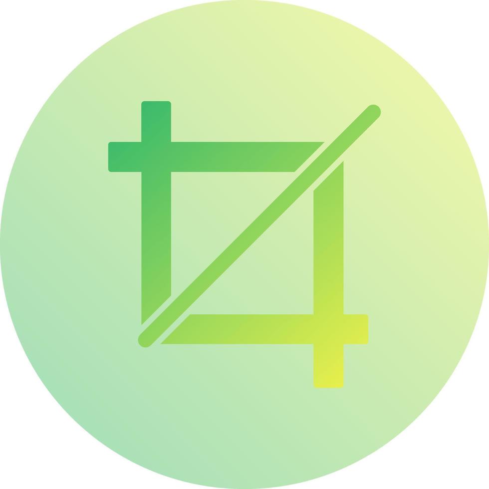 Unique Crop Vector Icon