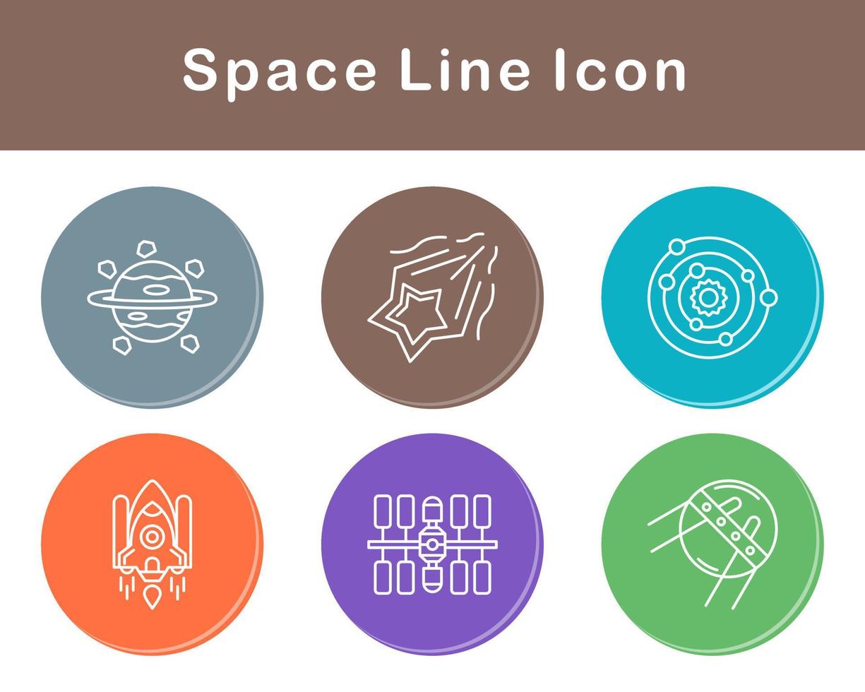 Space Vector Icon Set