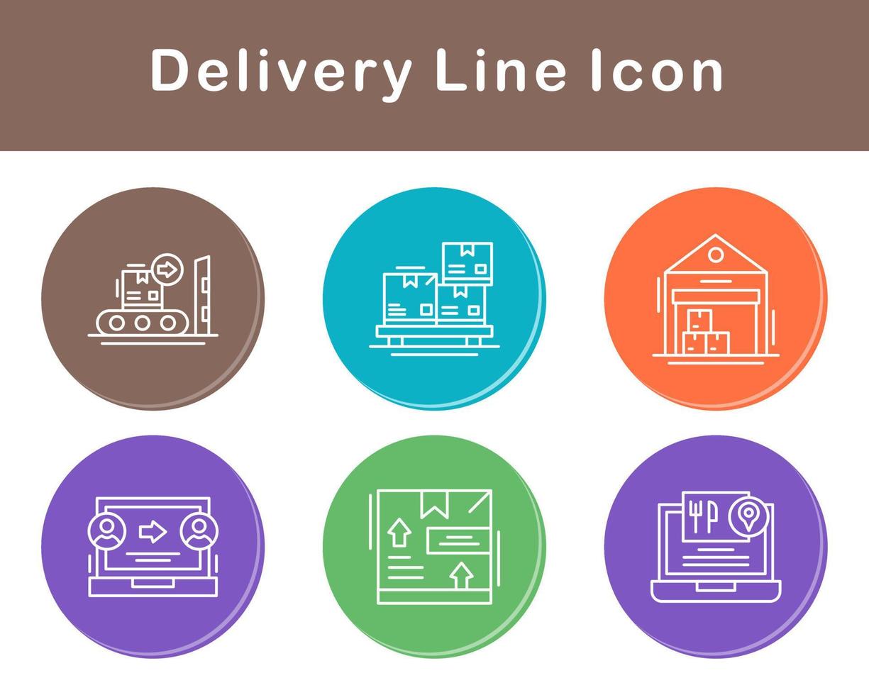 Delivery Vector Icon Set
