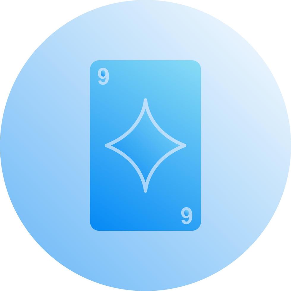 Diamonds Card Vector Icon