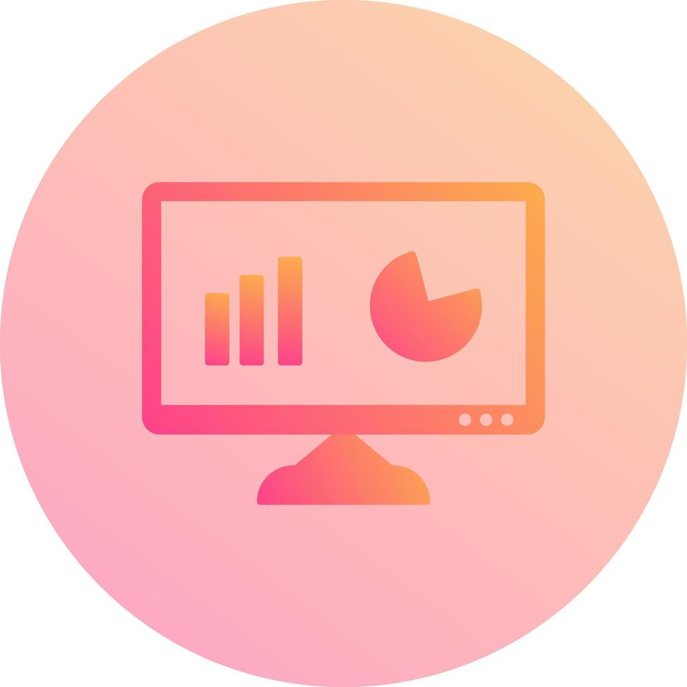 Unique Analytics Vector Icon